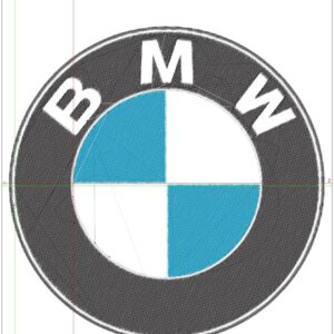 BMW Logo 1963-1997 embroidery design