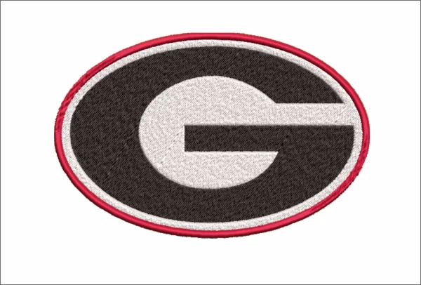 Georgia Athletics embroidery design