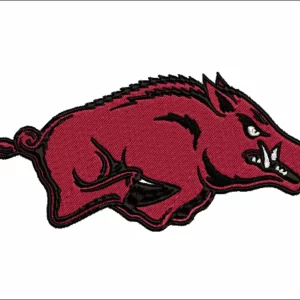 Arkansas Razorbacks embroidery design