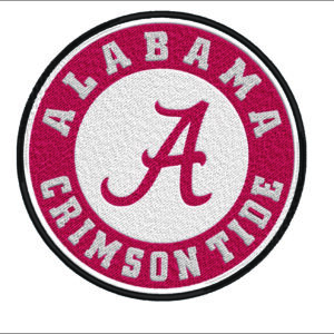 Alabama Athletics embroidery design