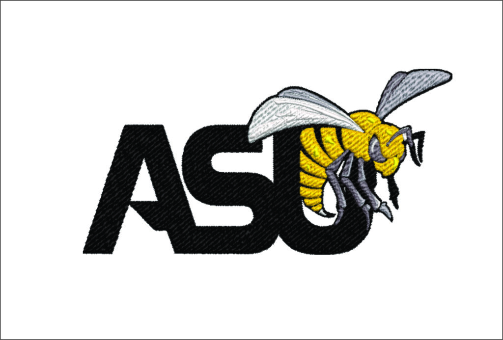 Alabama State Hornets embroidery design - Logo embroidery machine ...