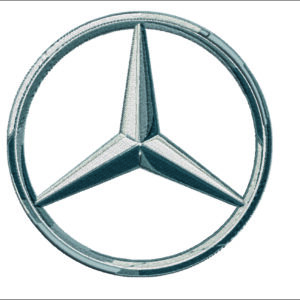 Mercedes embroidery design