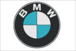 BMW embroidery logo