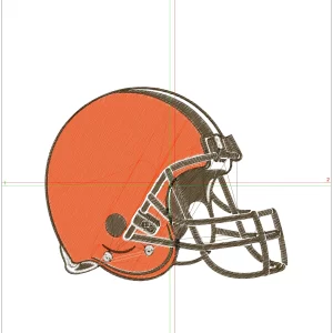 Cleveland Browns NFL embroidery design