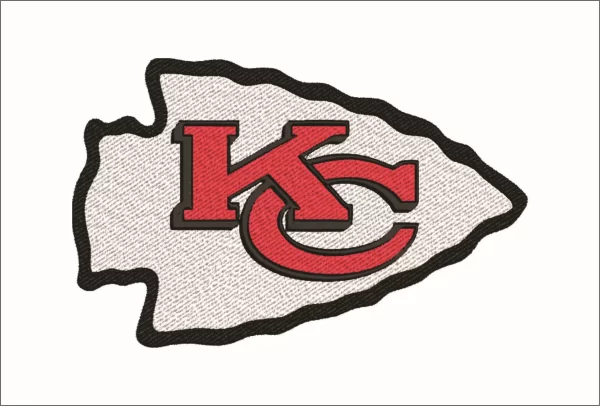 Kansas City Chiefs NFL embroidery design