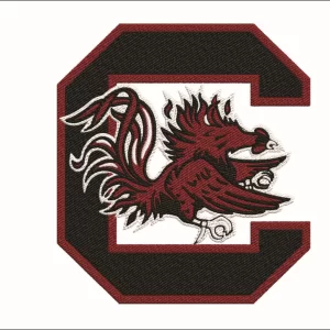 South Carolina Gamecocks embroidery design