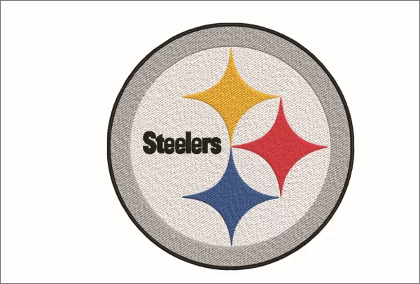 Pittsburgh Steelers NFL embroidery design