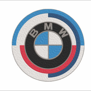 BMW M Sport Car Logo embroidery design