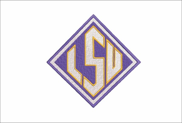 LSU Tigers Diamond embroidery design