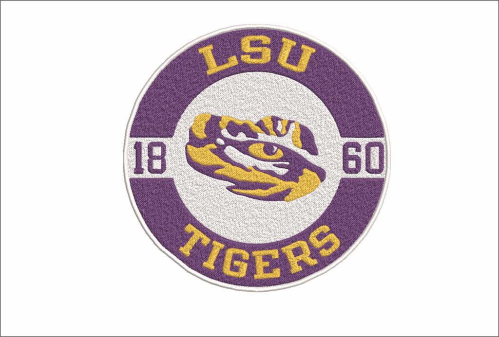 LSU Emblem emb 1860 title 1024x693 Tailgates, Touchdowns, and Total Team Spirit: The College Football Experience