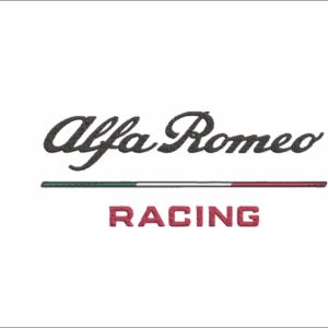 Alfa Romeo F1 embroidery design