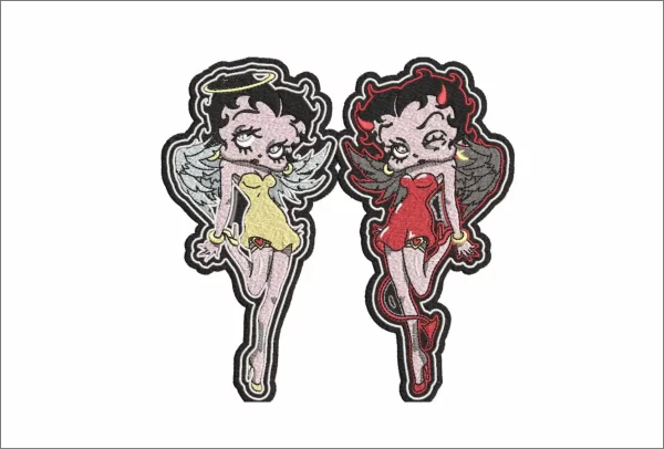 Betty Boop Angel and Devil