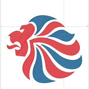 Team GB Lion Outlined