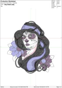 Day of Dead Lady