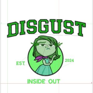 Inside Out Disgust Emblem