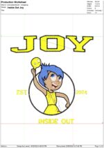 Inside Out Joy Emblem