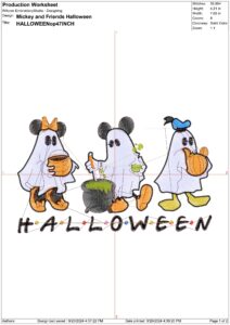 Mickey and Friends in Ghost Outfits