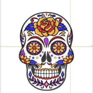 Sugar Skull Day of Dead Death