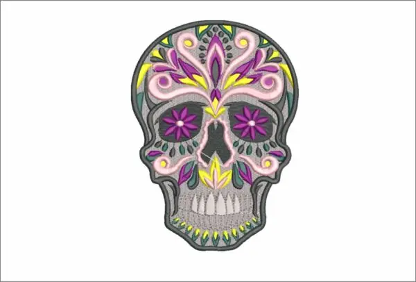 Sugar Skull Grey