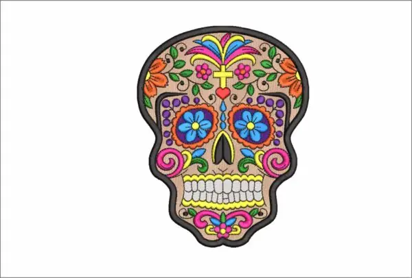 Sugar Skull Lady Day of the Dead