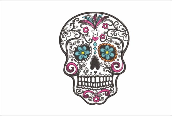 Sugar Skull Open Lady