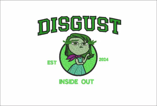 Inside Out Disgust Emblem