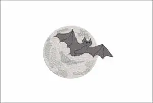 Bat and Moon