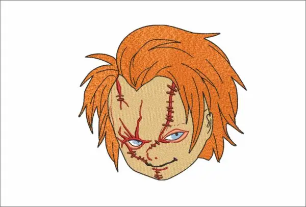 Chucky Scar Head