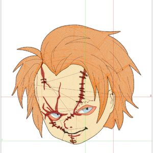 Chucky Scar Head