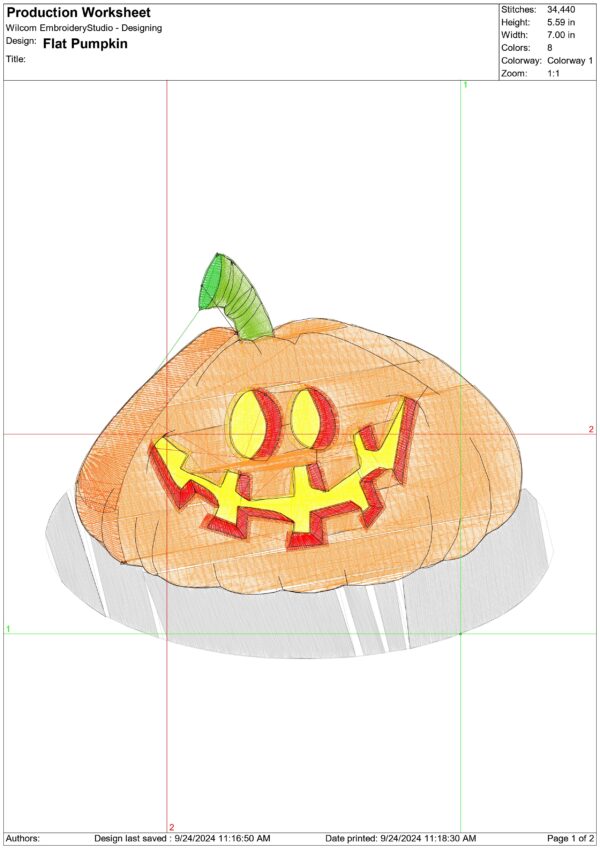 Flat Pumpkin