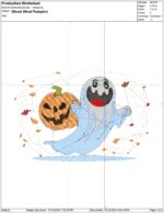 Halloween Embroidery Design