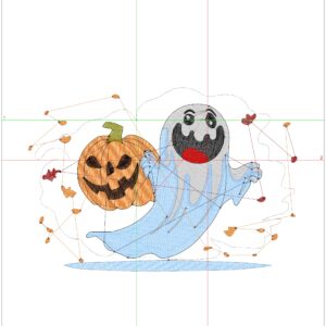 Halloween Embroidery Design