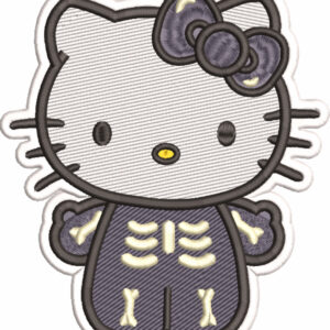 Hello Kitty Skeleton