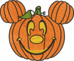 Halloween embroidery design