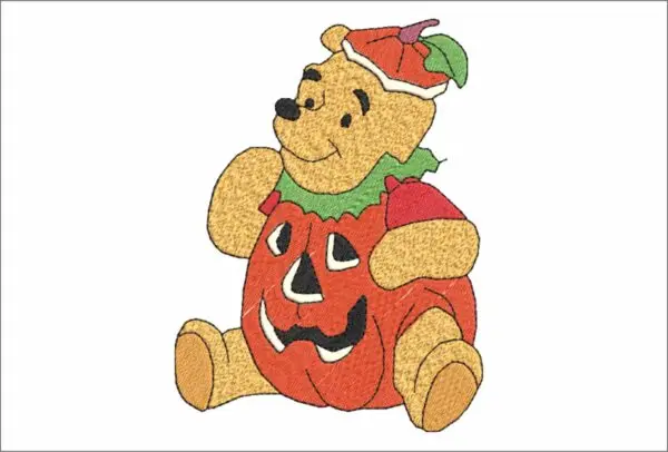 Pooh in Pumpkin