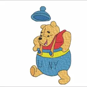 Pooh in Huney pot