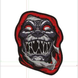 Red Eye Skull