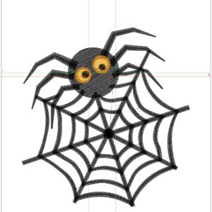 Halloween embroidery design