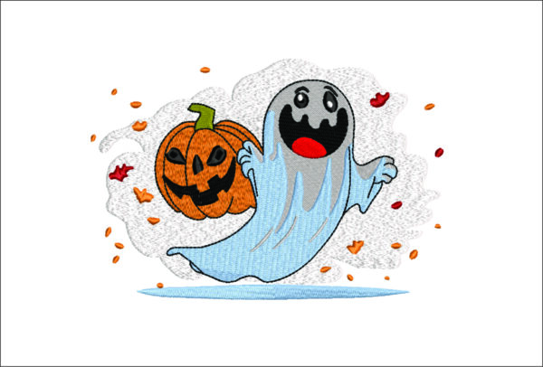 Halloween Embroidery Design