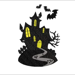 Halloween embroidery design