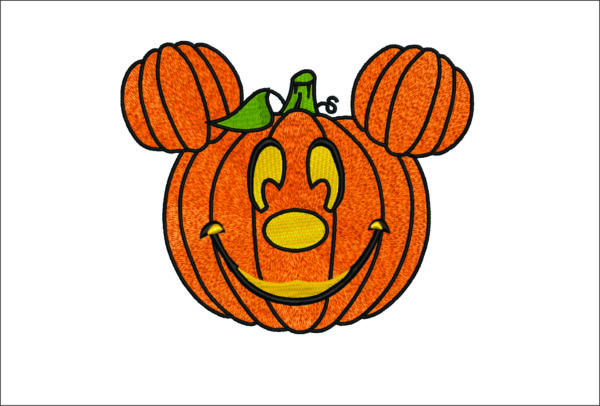 Halloween embroidery design