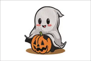 Halloween Embroidery Design