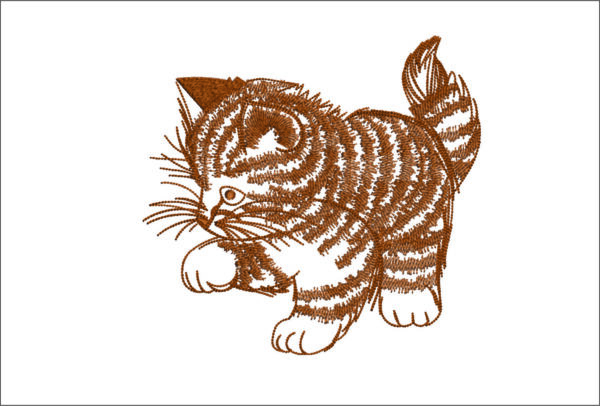 Cat embroidery designs