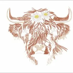 Cow embroidery designs