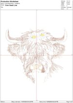 Cow embroidery designs