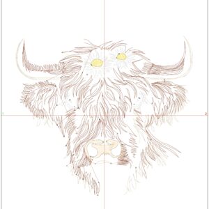 Cow embroidery designs