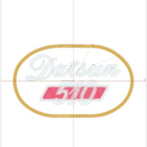 Car embroidery design