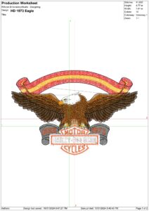 Harley Davidson Embroidery