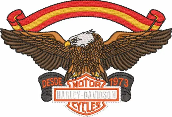 Harley Davidson Embroidery