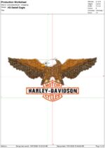 Harley Davidson Embroidery